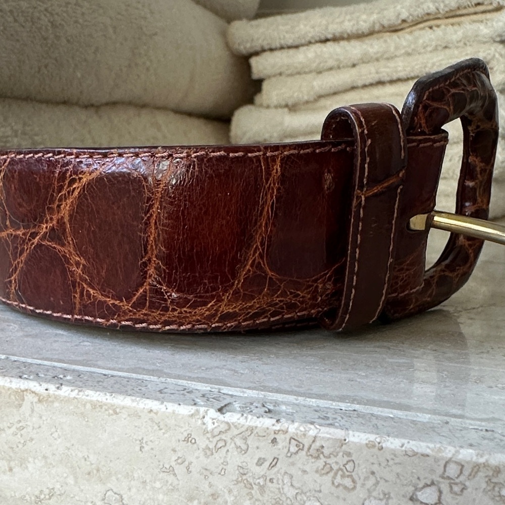 Ralph Lauren Leather Belt - Picture 4 of 9